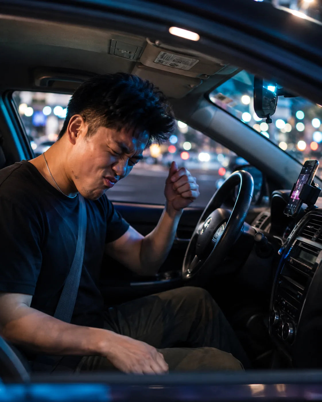 Hearing the track in the car