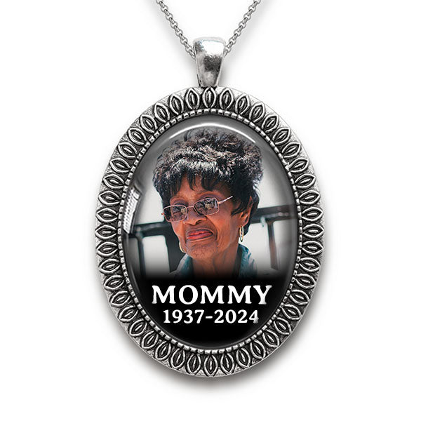 Memorial Photo Necklace