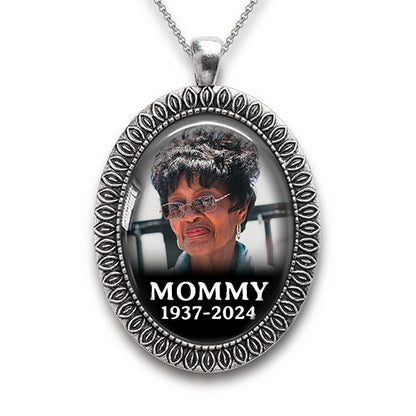 Memorial Photo Necklace