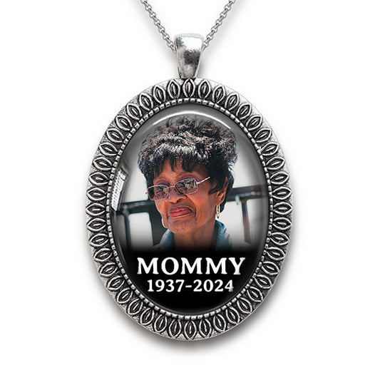 Memorial Photo Necklace
