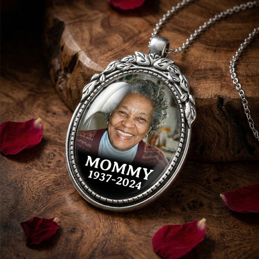 Memorial Photo Necklace
