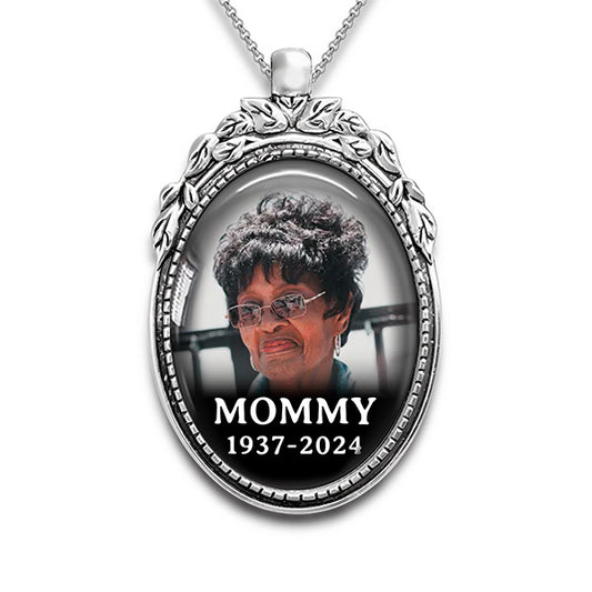 Memorial Photo Necklace
