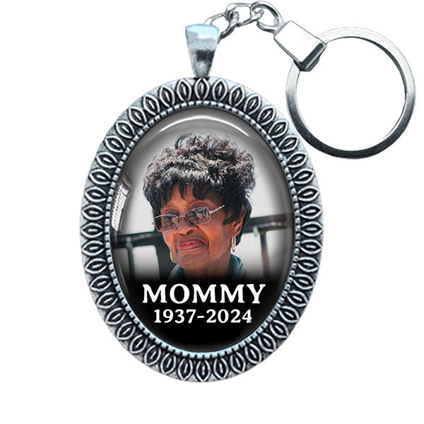 Memorial Photo Keychain
