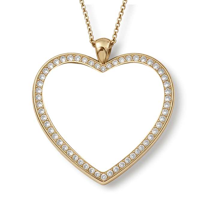 Personalized Photo Heart Necklace