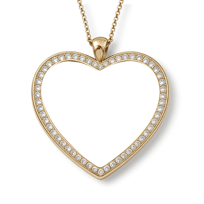 Personalized Photo Heart Necklace