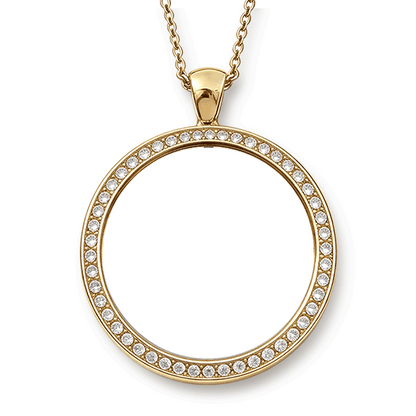 Personalized Photo Necklace With Memorial Years and Quotes