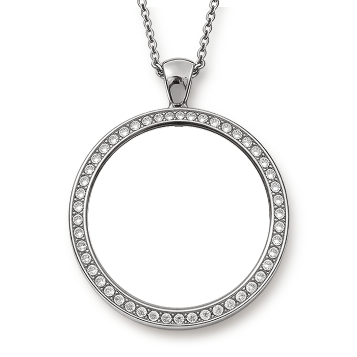 Personalized Photo Necklace With Memorial Years and Quotes