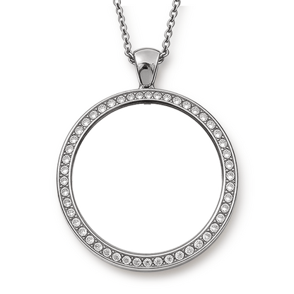 Personalized Photo Necklace With Memorial Years and Quotes