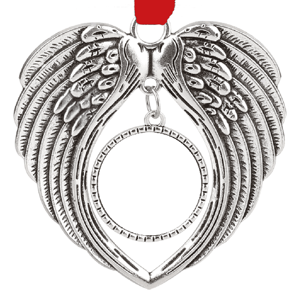Personalized Angel Wings Ornament