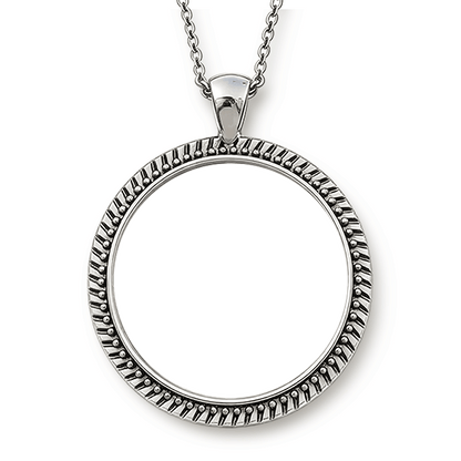 Personalized Photo Necklace With Memorial Years and Quotes