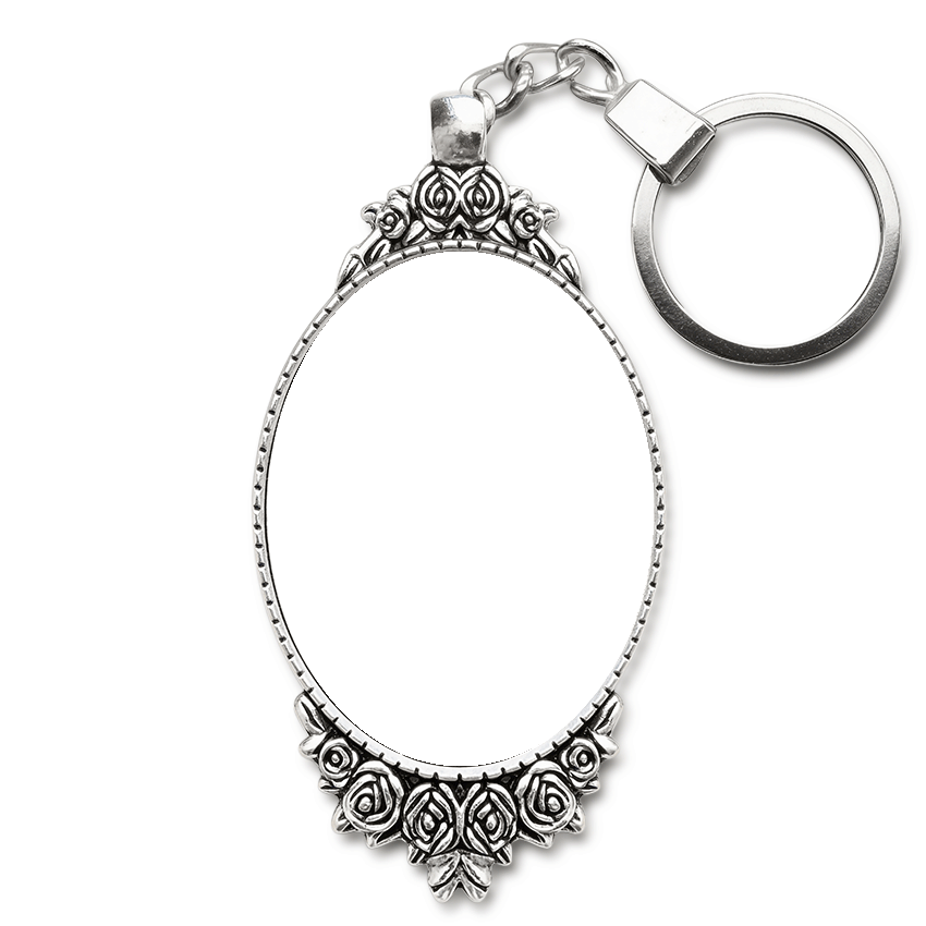 Personalized Photo Keychain With Memorial Years and Quotes