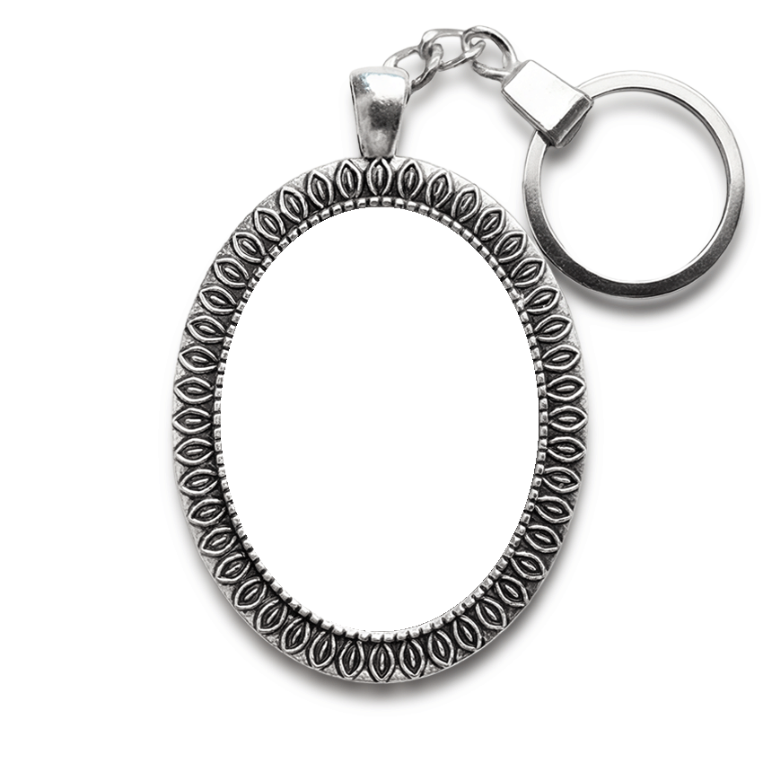 Personalized Photo Keychain With Memorial Years and Quotes