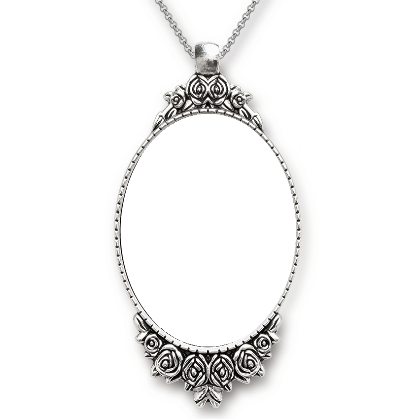 Personalized Photo Necklace With Memorial Years and Quotes