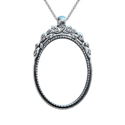 Personalized Photo Necklace With Memorial Years and Quotes