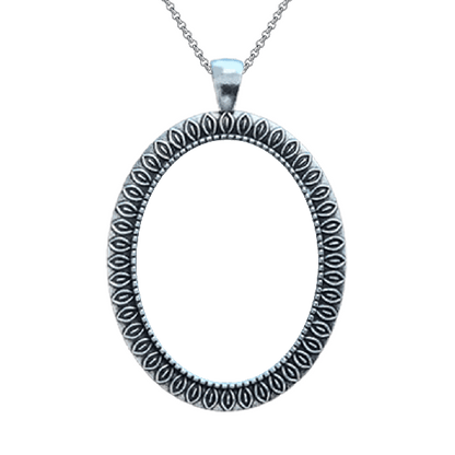 Personalized Photo Necklace With Memorial Years and Quotes